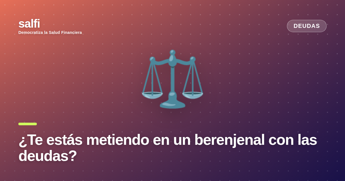 Portada: gestionar créditos e hipotecas